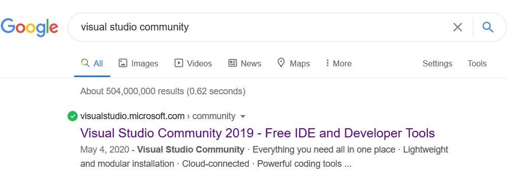 visual studio community